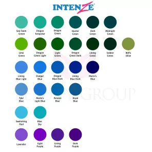 Intenze (Grün - Lila - Blau) Farbtöne Pigmente 30ml.