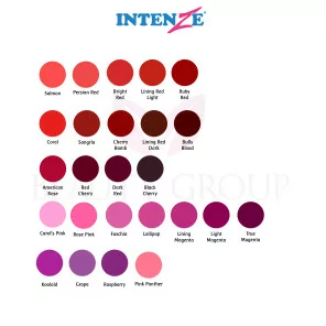 Intenze Pigments | Red and Pink Shades