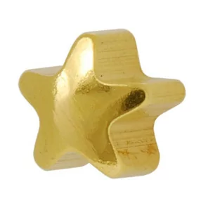 Vergoldete geformte Ohrringe von Caflon®