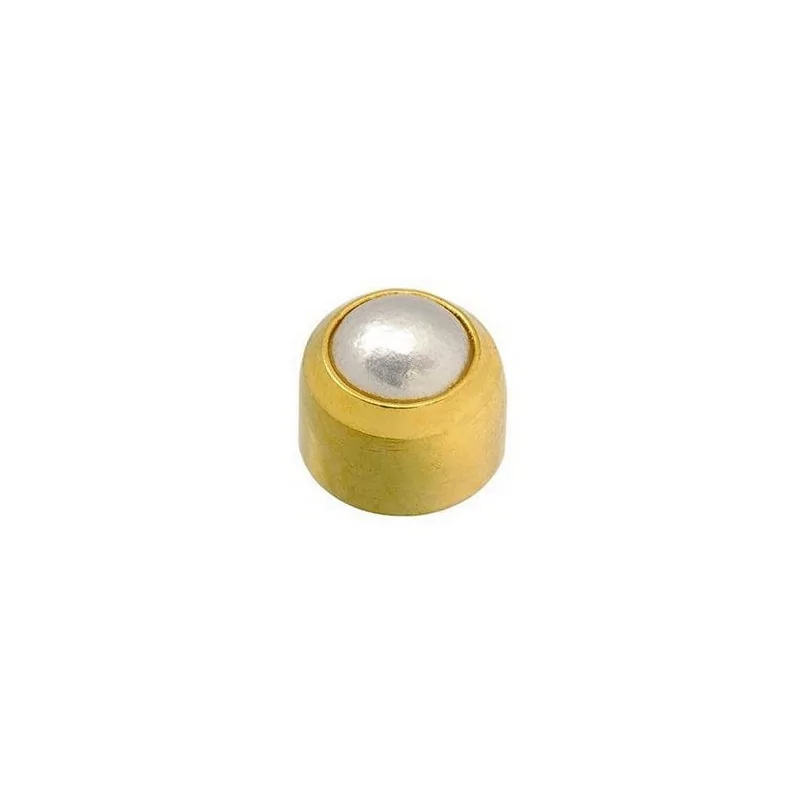 Caflon® steril vergoldete Ohrringe „Perle“