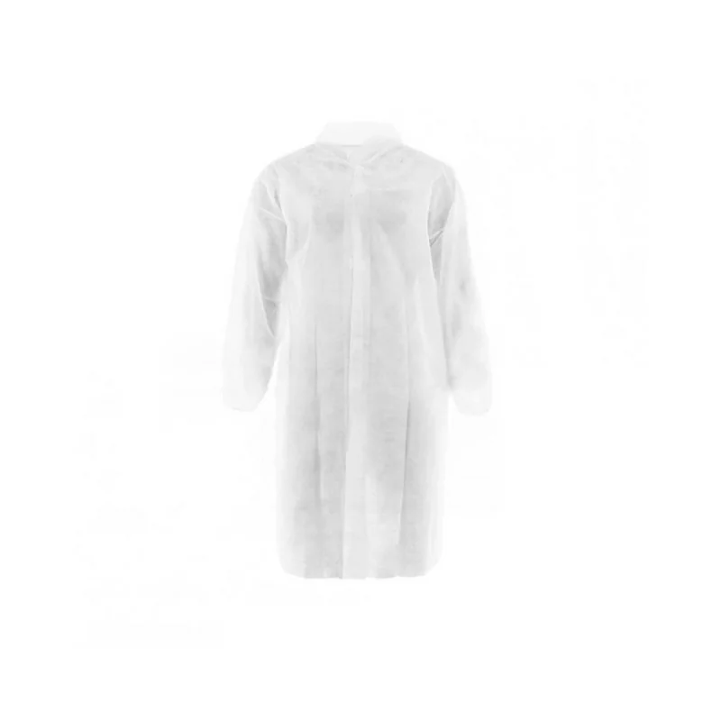 Disposable dressing gown with velcro strip 5 pcs