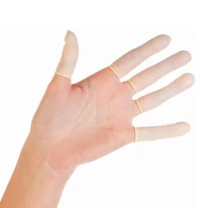 Latex - finger cots S-M-L (100 psc)