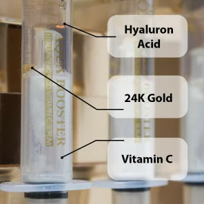 24k Gold Aqua Booster Hyaluronsäure Vitamin C Serum