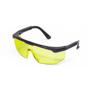 Classic safety glasses transparent yellow 1pcs.