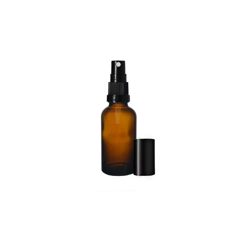 Glass bottle with spray for liquids 50ml (1pc.)