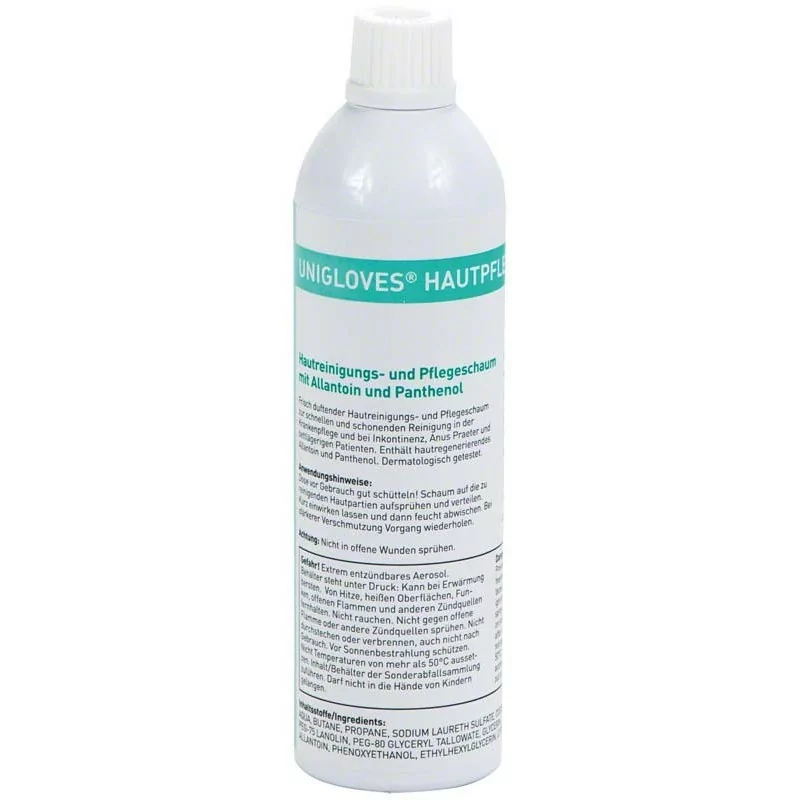UNIGLOVES Skin Cleaning Foam With Allantoin and Panthenol 500ml.