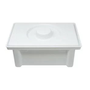 White Disinfection Tub with Strainer 1L