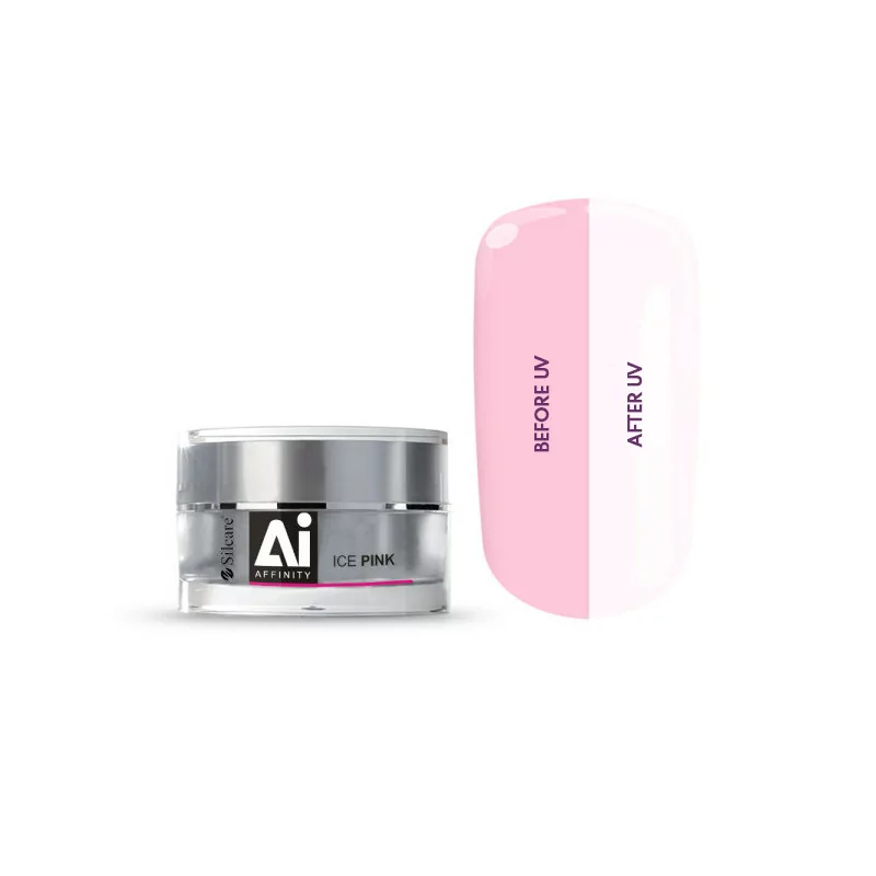 Silcare Affinity UV Ice Pink Gel For Nails (15g/30g)