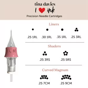 tina davies needles Tina Davies INK Needle Cartridges
