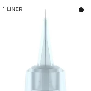 Liner (0,4mm) - Eyeliner, Eyebrow shading techniques, Fine hairstrokes, Precise contour of the lips.