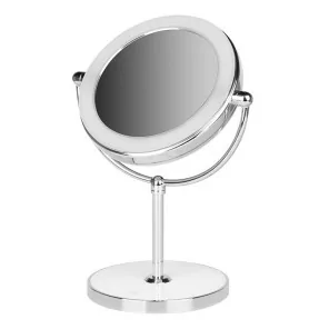 Круглое зеркало для макияжа MC60 со LED