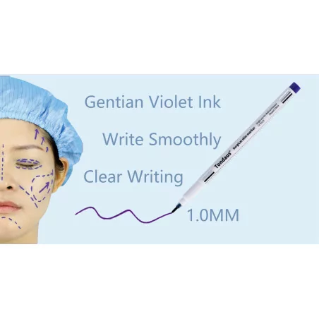 Tondaus Surgical Violet Skin Marker With Ruler TR03