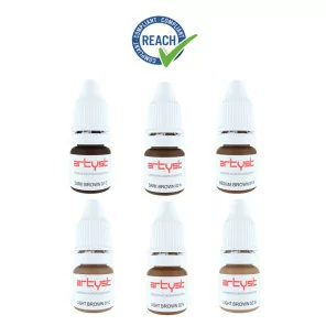 Artyst Eyebrow Pigments (10ml) Reach 2022 Approved