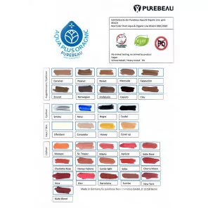 Purebeau Lip Pigments REACH 2022 Approved