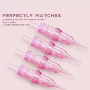 Biomaser Permanent Makeup Cartridge Needles | Thunderload Power Pink