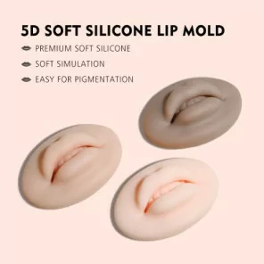 5D Soft Silicone Lip Mold permanent makeup