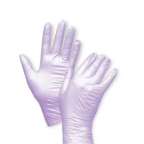 UNIGLOVES Fancy Nitrile Gloves Violet (100pcs)