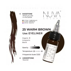 Nuva Colors Eyeliner Pigments (15ml) REACH Approved