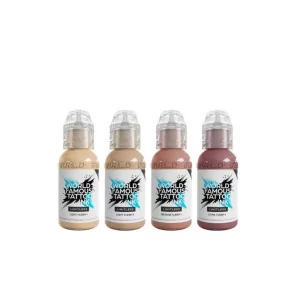 Skin Tone Pigments By World Famous Ink (30ml) REACH Approved