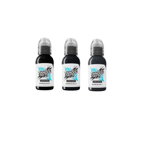 World Famous Ink Limitless Warm Black Pigments (30 ml)